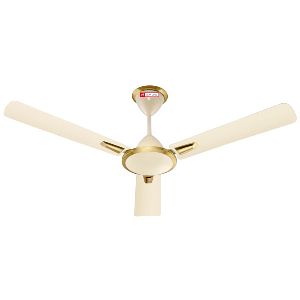 Decora Ivory Gold Ceiling Fan