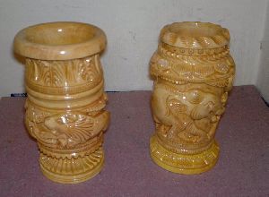 Handcrafted Wooden Ashoka Pillar