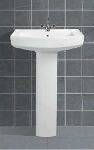 Polo Pedestal Wash Basin Set