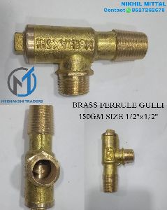 15mm X 15mm Brass Ferrule Gulli