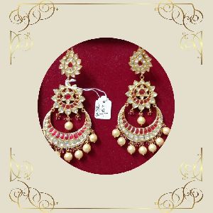 polki earring