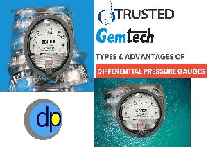 Gemtech Differential Pressure Gauge