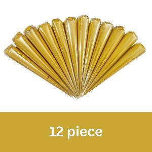 Golden Ceramic Cone for Art & Craft