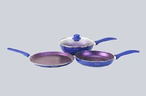 Blueberry Aluminium Non-stick Cookware Set