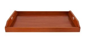Mahogany wood tray