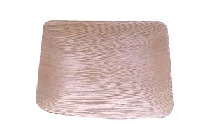 21x12.5x1.5 Areca Leaf Flat Plate