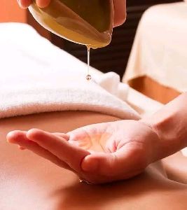 herbal body massage oil