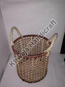 Rattan Bucket with Handle