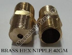 Brass Hex Nipple