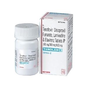 Lamivudine Tenofovir Disoproxil Efavirenz Tenolam Tablet