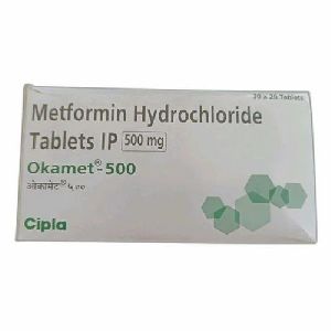 500 Mg Okamet Metformin Hydrochloride Tablets