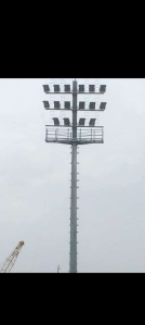 high mast stadium lighting pole