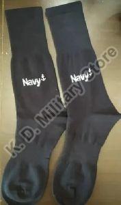 Navy Woolen Socks