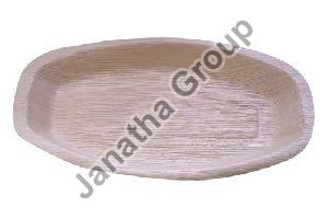 Areca Leaf Medium Oval Plate