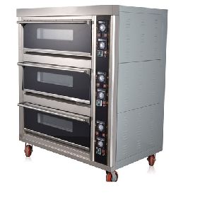 3 deck bakery oven