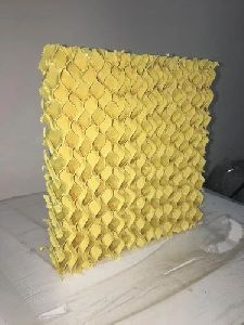 Yellow Honeycomb Cooling Pad