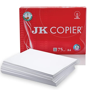 White JK Red Copier Paper size