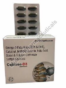 Caldose D3 mg Softgel Capsule