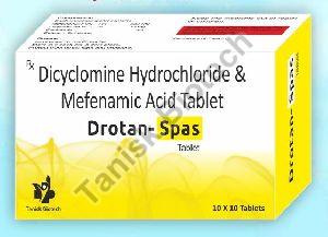Mefenamic Acid 250mg, Dicyclomine Hcl 10mg Tablet