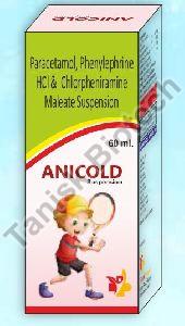 paracetamol phenylephrine chlorpheniramine suspension