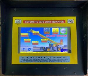 touch display automatic safe load indicator for crawler crane
