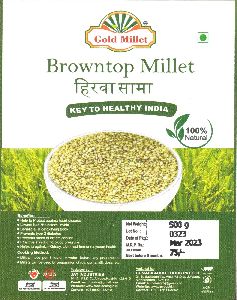 Browntop Millet