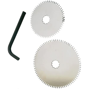 2 EXTRA BLADE FOR PLASTER CUTTER