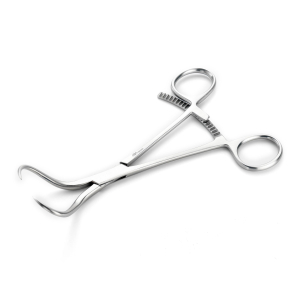 Stainless Steel Reduction Forceps With Pointed, Color : Silver