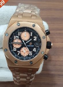 audemars piguet royal oak offshore black dial chronograph watch