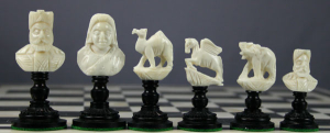 4 inch sculpture chess set