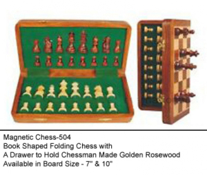 7 inch magnetic chess