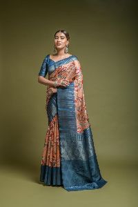 Mixed Elegant Kalyani Cotton Saree With Contrast Border at Best Price in  Salem