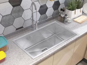28x16 Stainless Steel Single Bowl Kitchen Sink