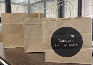 Kraft Paper Carry Bags