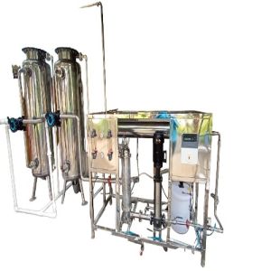 2000 LPH Reverse Osmosis Water Plant