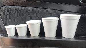35ml to 250ml Foam (bio foam) cups
