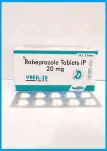 Rabeprazole Sodium IP 20 mg.