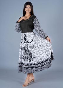 cotton printed dress