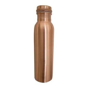1L Plain Copper Water Bottle