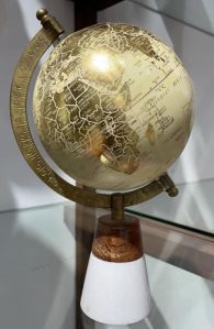 5 Inch Metal Educational World Globe