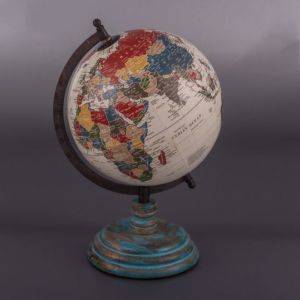 8 Inch Plastic Sphere Educational Physical World Globe