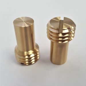 Precision Machined Brass Screws for Oil field Applications