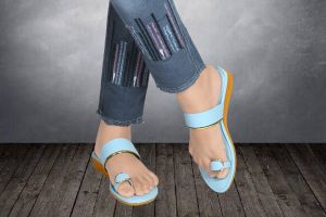 ladies flat sandals(SJ-12)_Grey