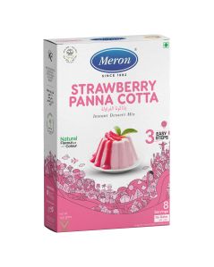Strawberry Pannacotta  Instant Dessert Mix