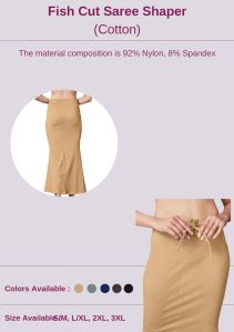 Saree Shapewear lycra Petticoat at Rs 199/unit