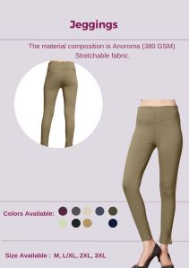 Lycra Ladies High Waist Jeggings, Feature : Fade Resistance