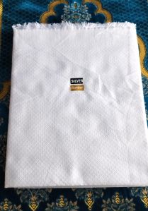 Silver Cotton Hajj Ihram Towel