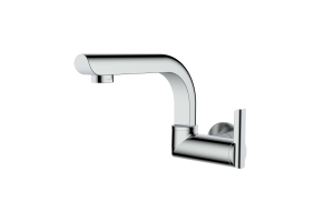 Pioneer Sink Cock With Swinging Spout and Wall Flange