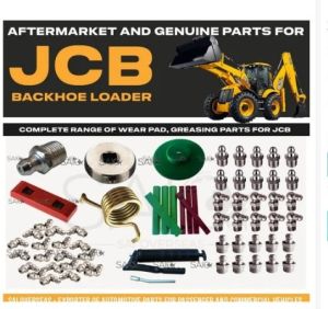 Backhoe Loader Wear Pad and Greasing Parts