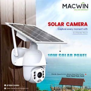 Solar Powered CCTV Camera System